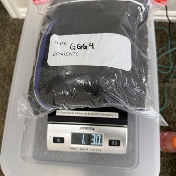 Ibex Cycling Jacket Mens Large Blue Black Full Zip Rear Zip Pocket Made in USA - Picture 12 of 12